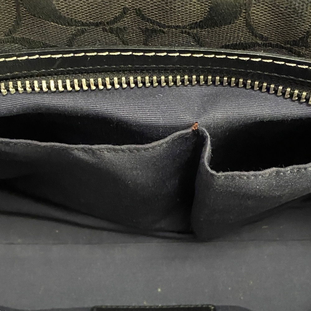 Coach Black Satchel - Picture 9 of 13
